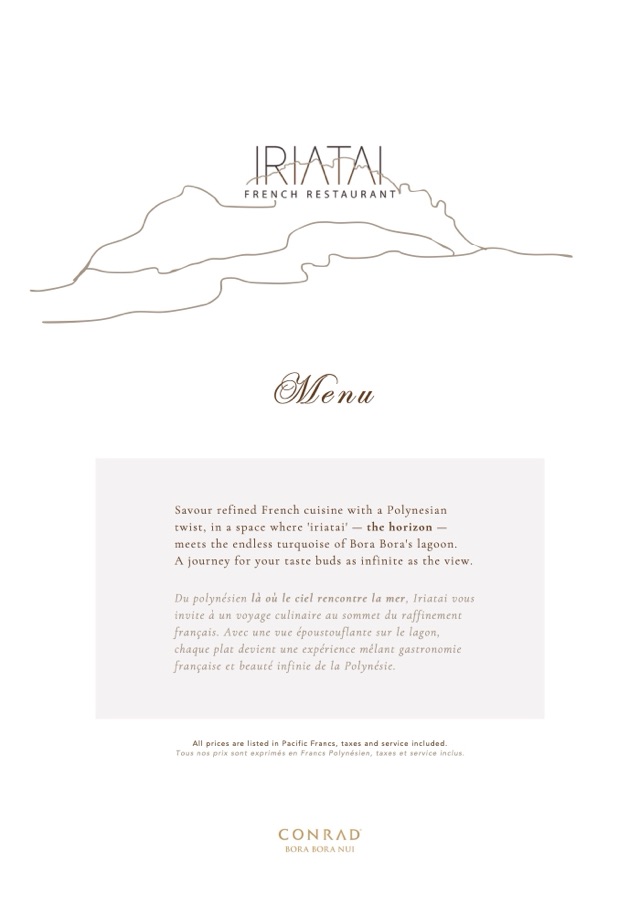 Iriatai, French restaurant